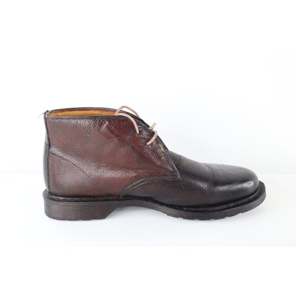 Vintage Dr Martens Mens 11 Distressed Pebble Grain Leather Chukkas Chukka Boots main image 8
